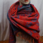 Vibrant Blossom Symphony Shawl