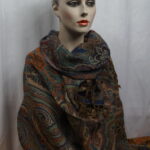 Indian Tapestry Elegance Shawl – Bild 3