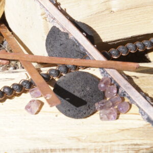 Ametrin und Lava