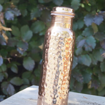 kupferflasche gehämmert