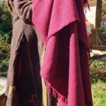 Plaid aus Wolle