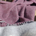 Plaid aus Schurwolle